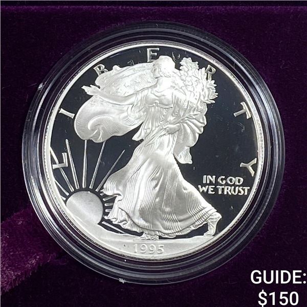 1995 1oz Proof Silver Eagle Coin
