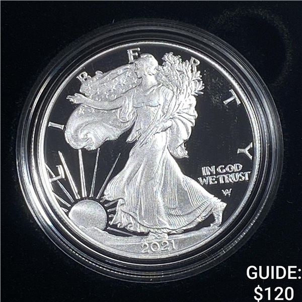 2021 1oz Proof Silver Eagle Coin