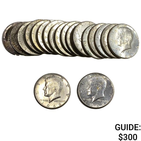 1965-1969 Roll of Kennedy 50C