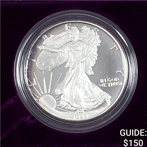 1993 1oz Proof Silver Eagle Coin