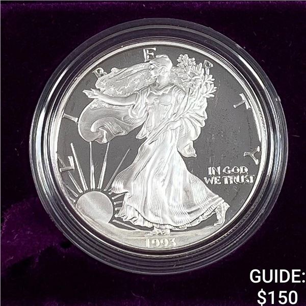1993 1oz Proof Silver Eagle Coin