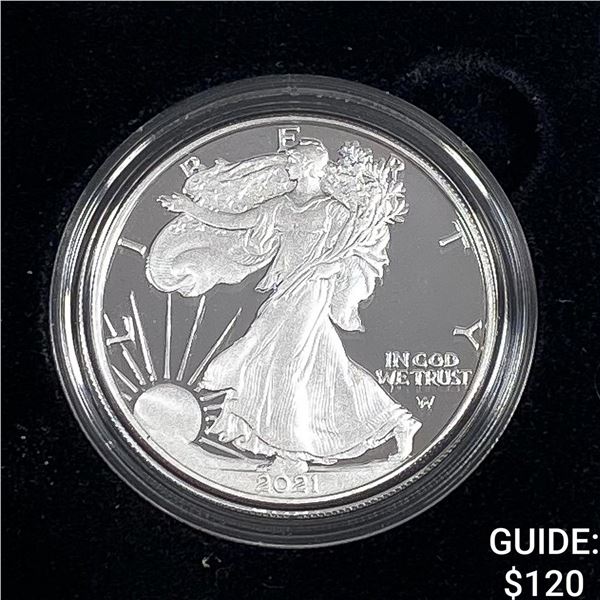 2021 1oz Proof Silver Eagle Coin