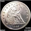 Image 1 : 1845 Seated Liberty Dollar CHOICE BU