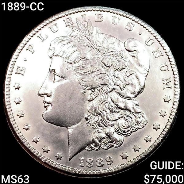1889-CC Morgan Silver Dollar CHOICE BU