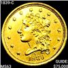 Image 1 : 1839-C $2.50 Gold Quarter Eagle CHOICE BU