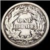 Image 2 : 1862-S Seated Liberty Dime CLOSELY UNCIRCULATED