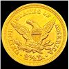 Image 2 : 1852 $2.50 Gold Quarter Eagle UNCIRCULATED