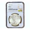 Image 1 : 1923 Silver Peace Dollar NGC MS61