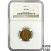 Image 1 : 1859 Indian Head Cent NGC AU58