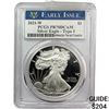 Image 1 : 2021-W Silver Eagle PCGS PR70 DCAM Type1
