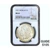 Image 1 : 1921 Morgan Silver Dollar NGC MS61