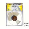 Image 1 : 1922-D Wheat Cent ANACS VG10 Weak D