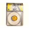 Image 1 : 1938-S Wheat Cent ANACS MS66 Red
