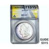 1878-S Morgan Silver Dollar ANACS MS63