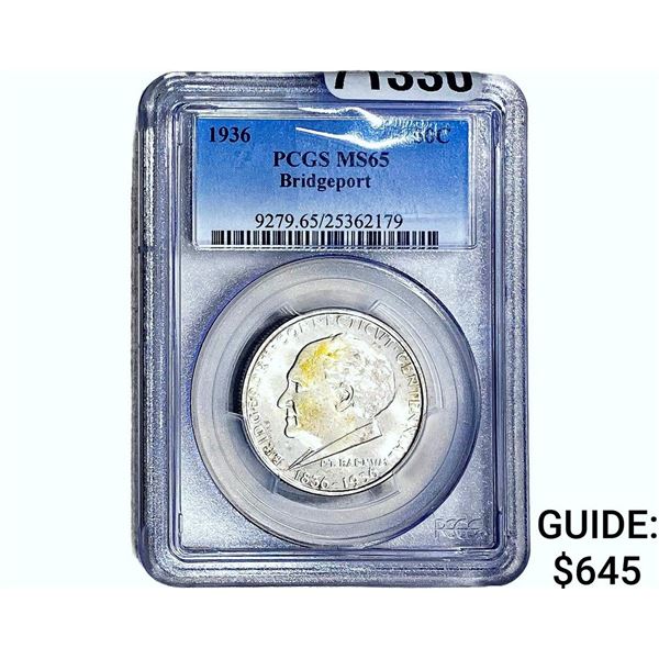 1936 Walking Liberty Half Dollar PCGS MS65