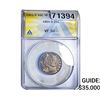 1901-S Barber Quarter ANACS VF30