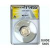 1934-D Buffalo Nickel ANACS MS64