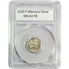 Image 4 : 1935 Mercury Silver Dime ICG MS66 FB