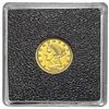 1861 $2.50 Gold Quarter Eagle AU