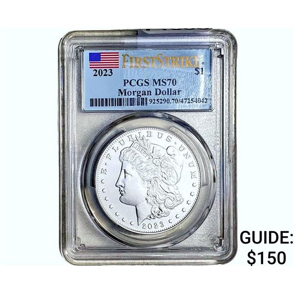2023 Morgan Silver Dollar PCGS MS70