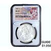 Image 1 : 1883-CC Morgan Silver Dollar NGC MS64