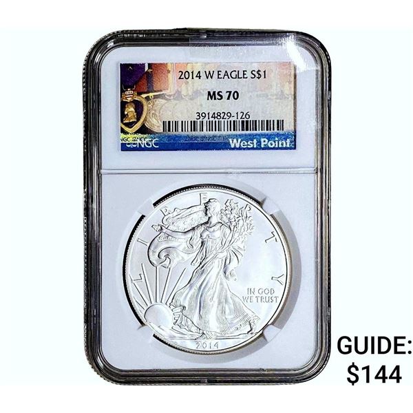 2014-W Silver Eagle NGC MS70