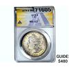 Image 1 : 1878 7TF Morgan Silver Dollar ANACS MS63