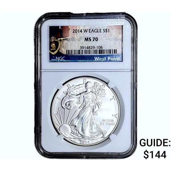 2014-W Silver Eagle NGC MS70