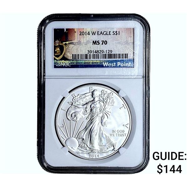 2014-W Silver Eagle NGC MS70
