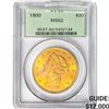 Image 1 : 1900 $20 Gold Double Eagle PCGS MS62
