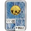 Image 2 : 2019 Apollo 11 50th Anniversary Coin .5 oz Fine Gold NGC PF70 Ultra Cameo