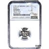 Image 1 : [1701-47] BOLIVIA 1/2R NGC GENUINE