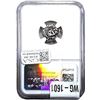 Image 2 : [1701-47] BOLIVIA 1/2R NGC GENUINE