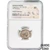 Roman Elagabalus, AD 218-222 Silver Denarius NGC
