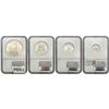 Image 2 : [4Coins] 1923-1964 Uncirculated Type Set [10C-1$] NGC