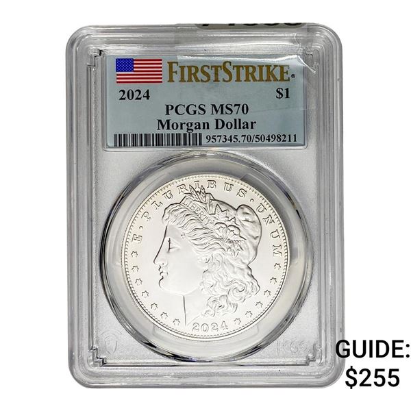 2024 Morgan Silver Dollar PCGS MS70