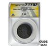 Image 1 : 1803 Draped Bust Large Cent F 12Small Date