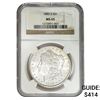 Image 1 : 1882-S Morgan Silver Dollar MS 65