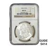 Image 1 : 1902-O Morgan Silver Dollar NGC MS65