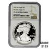 Image 1 : 2021-W Silver Eagle NGC PF69 Ultra Cameo