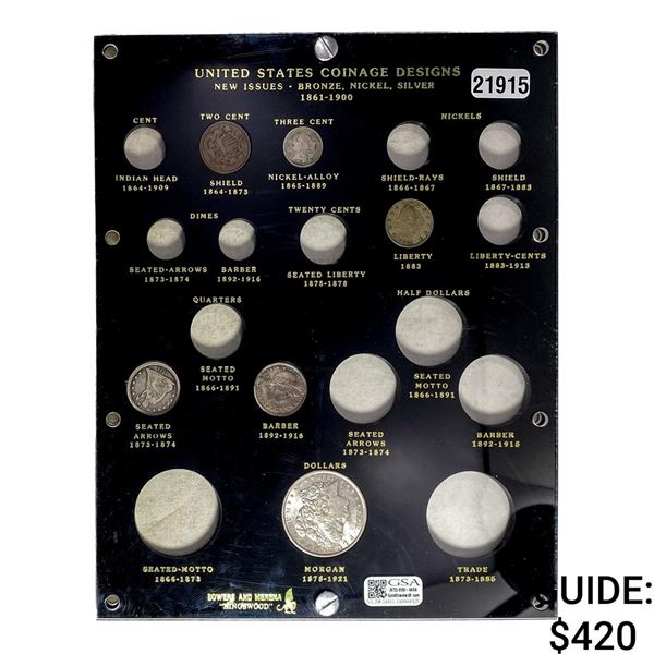 [6] 1861-1900 US Coinage Designs
