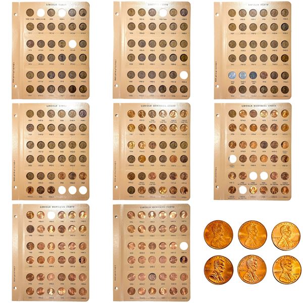 1909-2009 Lincoln Cents Album [279] coins