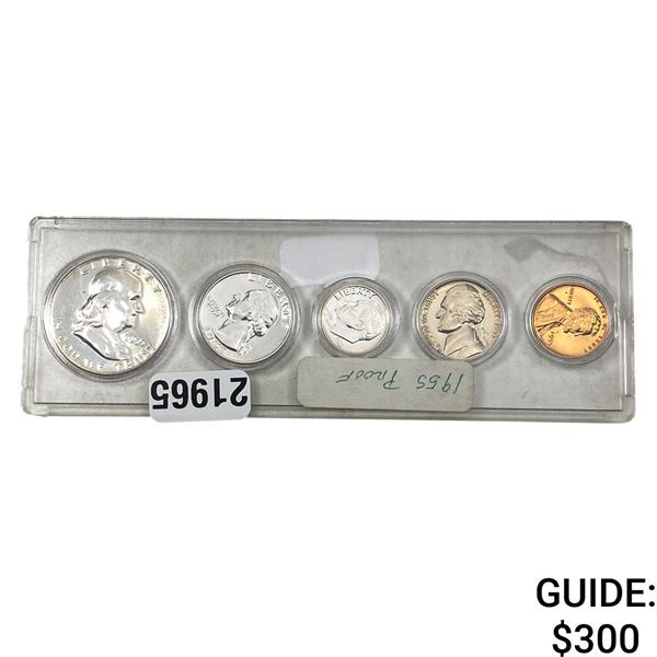 [5] 1955 US Proof Coin Set