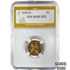 Image 1 : 1935-D Wheat Cent PGA MS66 Red