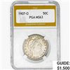 Image 1 : 1907-O Barber Half Dollar PGA MS63