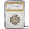 Image 1 : 1924-D Standing Liberty Quarter PGA MS61