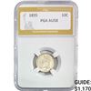 1835 Capped Bust Dime PGA AU58