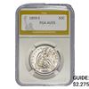 1859-S Seated Liberty Half Dollar PGA AU55