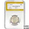 Image 1 : 1917 Standing Liberty Quarter PGA MS64 TY 1 FH
