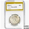 1934-S Walking Liberty Half Dollar PGA AU58